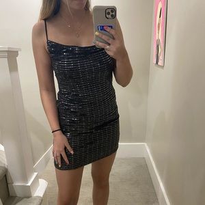 Sparkling black dress